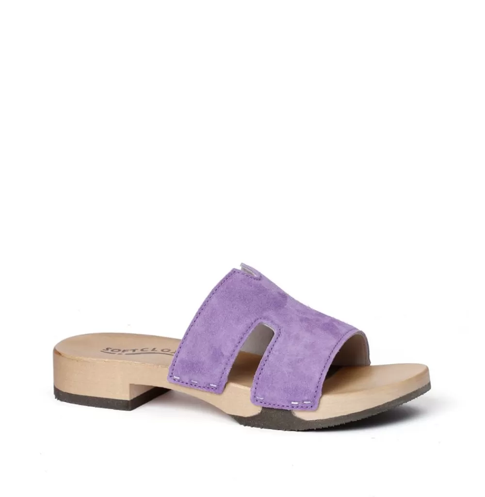 SOFTCLIX Blida Kaschmir Violett (Hazelnut)<Frau Pantoletten