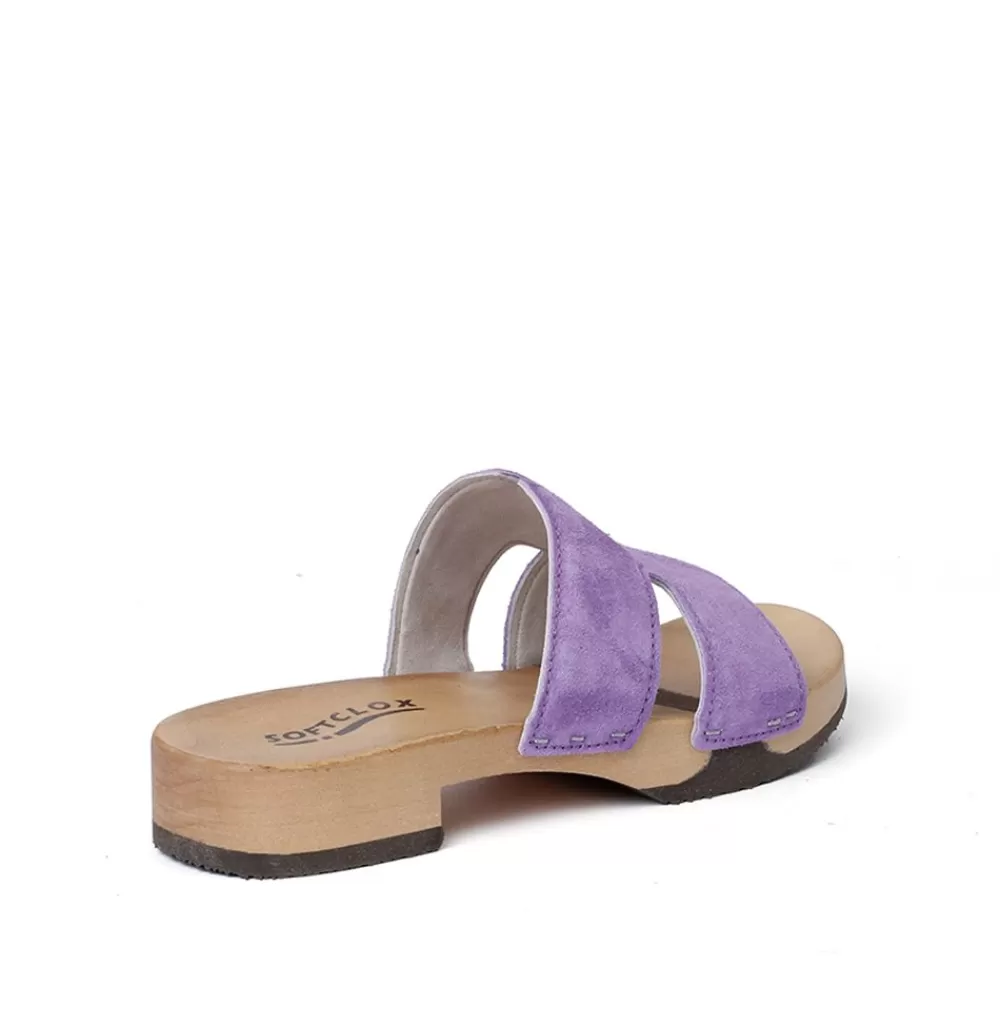SOFTCLIX Blida Kaschmir Violett (Hazelnut)<Frau Pantoletten