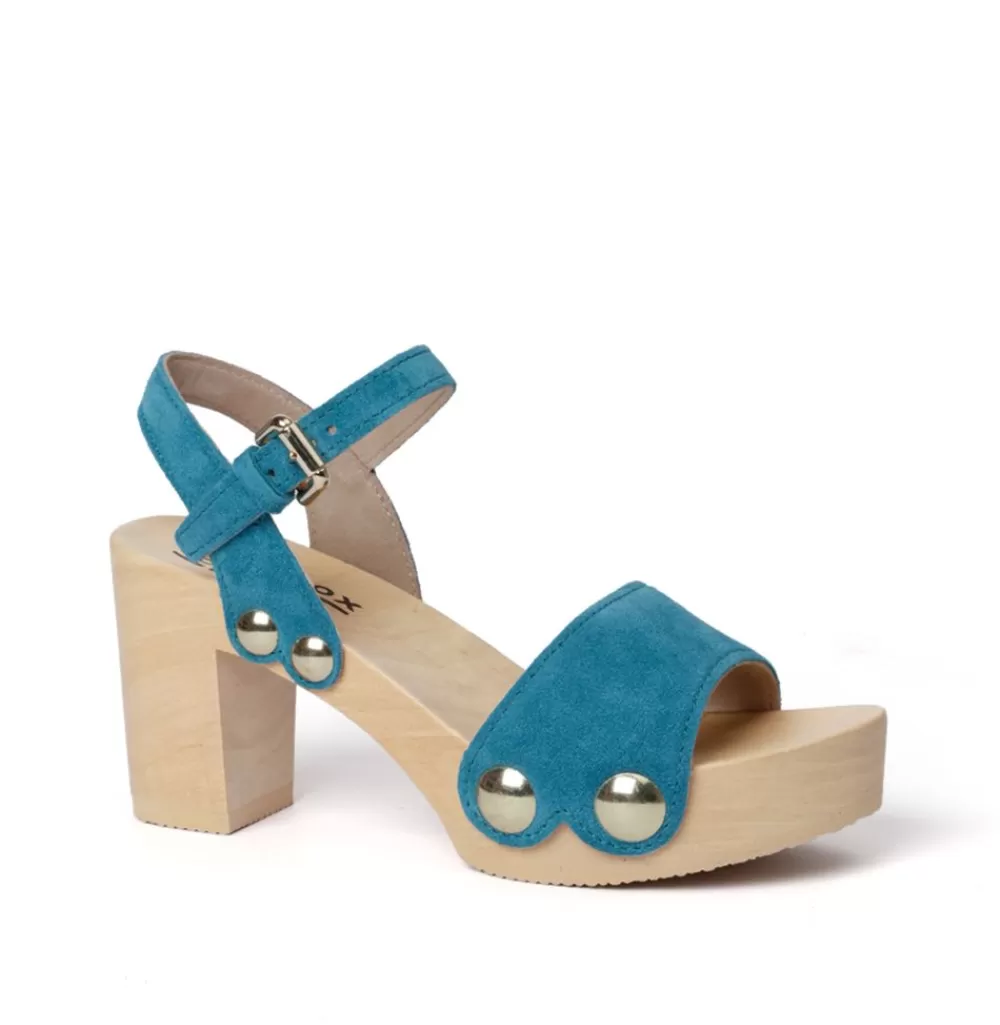 SOFTCLIX Eilyn Kaschmir Pacificgreen (Natur)<Frau Sandaletten