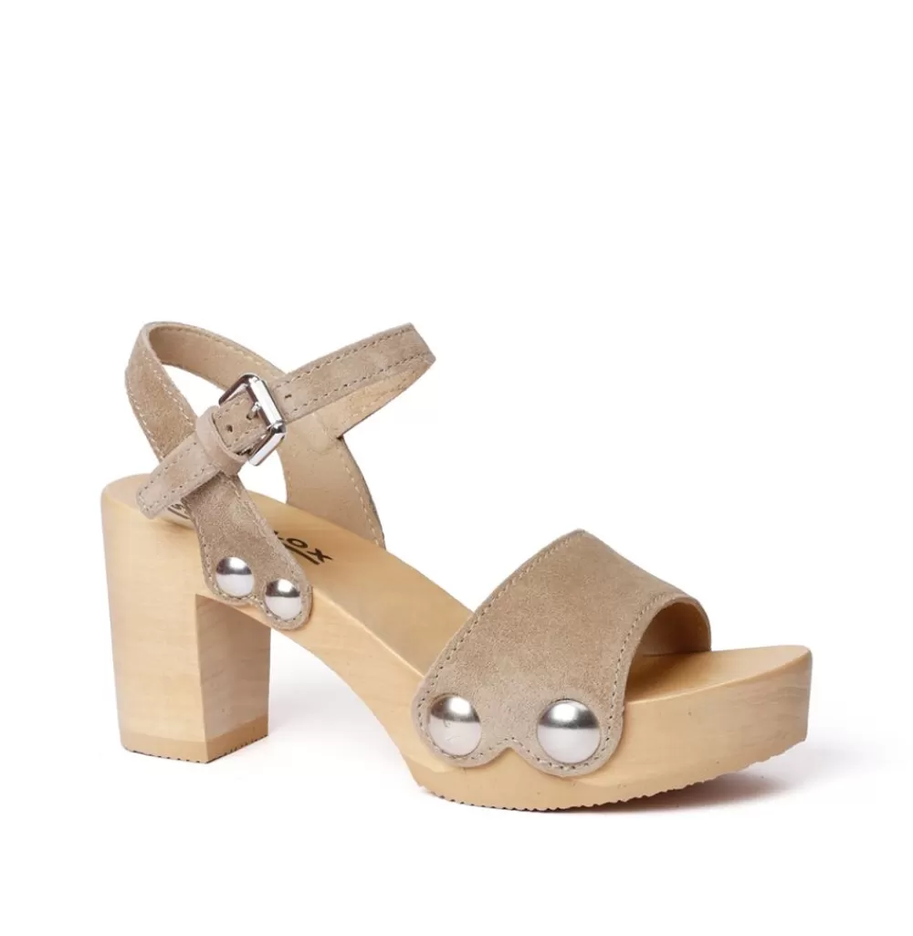SOFTCLIX Eilyn Kaschmir Taupe (Natur)<Frau Sandaletten