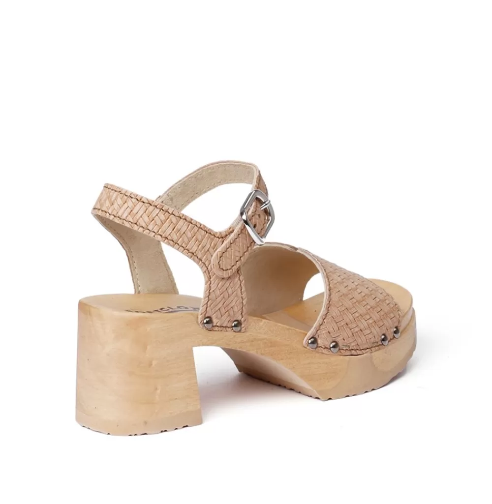 SOFTCLIX Hanny Twist Cappuccino (Natur)<Frau Sandaletten