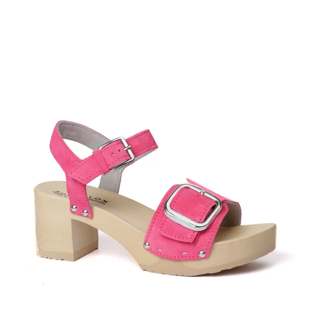 SOFTCLIX Harriet Kaschmir Pure Pink (Natur)<Frau Sandaletten