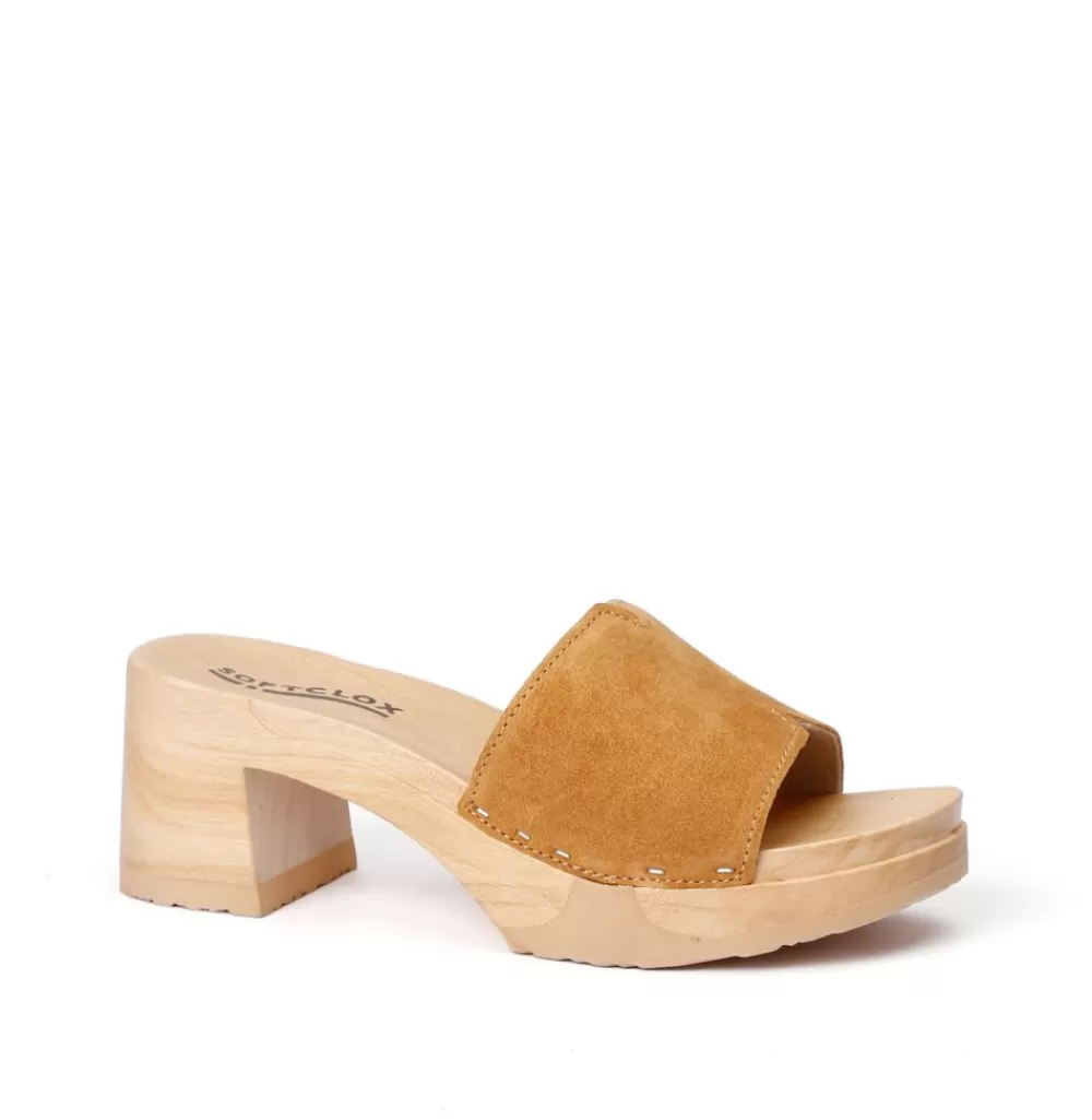 SOFTCLIX Henrietta Kaschmir Caramel (Natur)<Frau Pantoletten