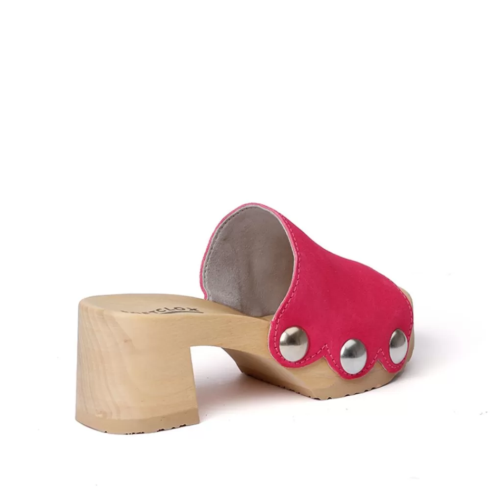 SOFTCLIX Henrike Kaschmir Pink Kiss (Natur)<Frau Pantoletten