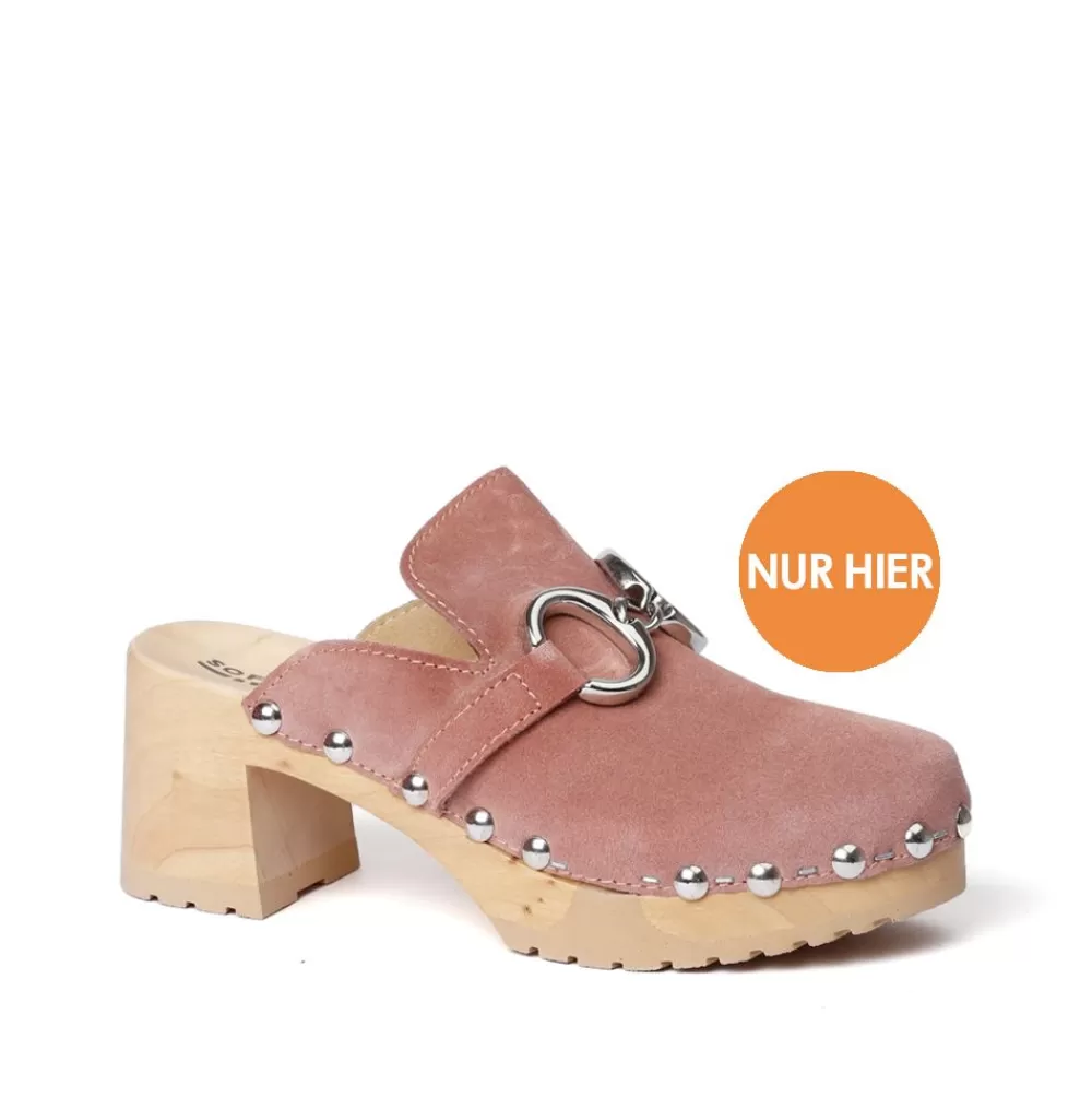 SOFTCLIX Hira Kaschmir Rose (Natur)<Frau Clogs