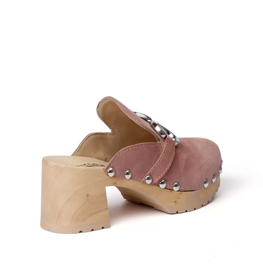 SOFTCLIX Hira Kaschmir Rose (Natur)<Frau Clogs