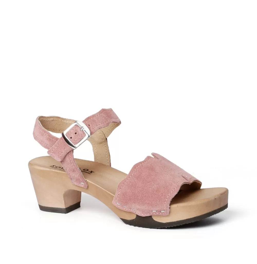 SOFTCLIX Kalima Kaschmir Rose (Hazelnut)<Frau Sandaletten