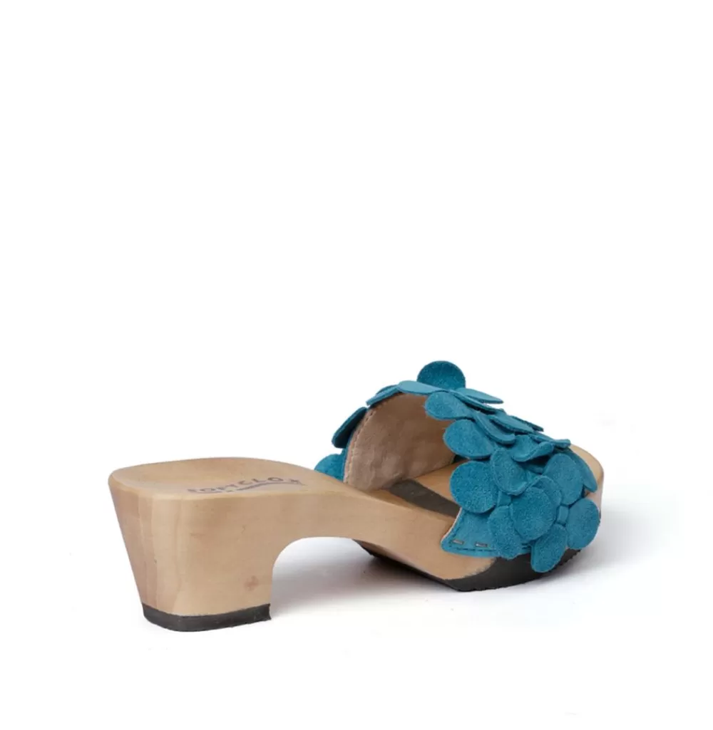 SOFTCLIX Kamilla Kaschmir Pacificgreen (Hazelnut)<Frau Pantoletten