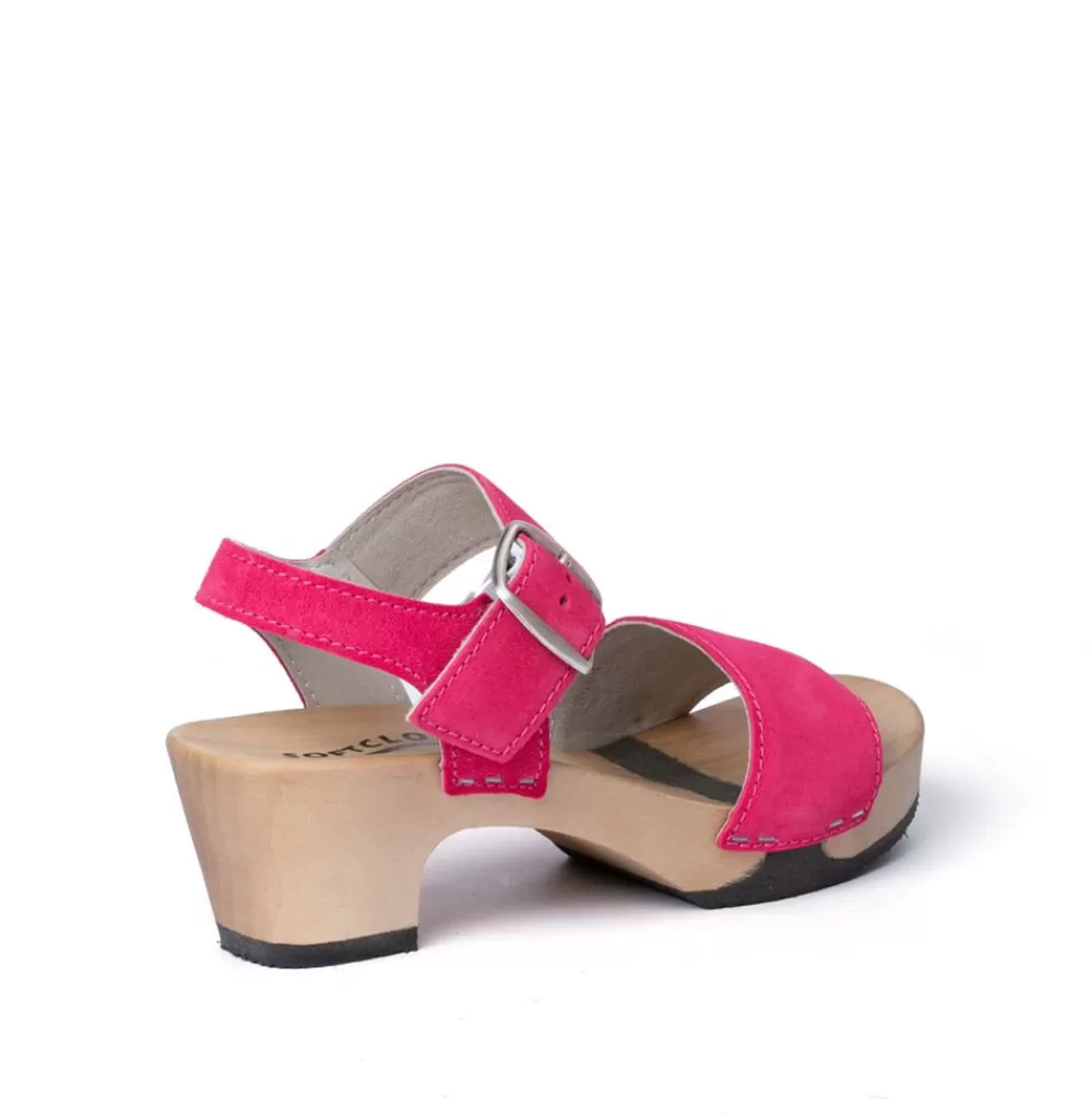 SOFTCLIX Kea Kaschmir Pink Kiss (Hazelnut)<Frau Sandaletten