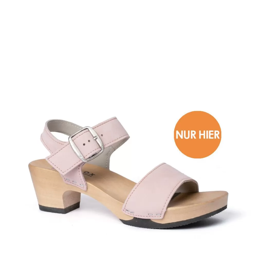 SOFTCLIX Kea Nubuk Puder (Hazelnut)<Frau Sandaletten