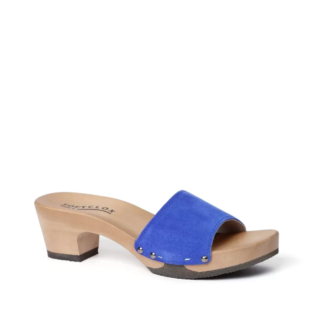 SOFTCLIX Kelly Kaschmir Blue Orchid (Hazelnut)<Frau Pantoletten