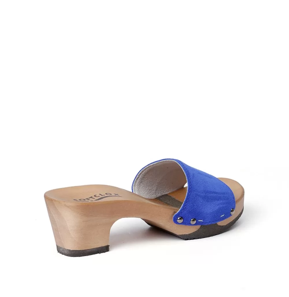 SOFTCLIX Kelly Kaschmir Blue Orchid (Hazelnut)<Frau Pantoletten