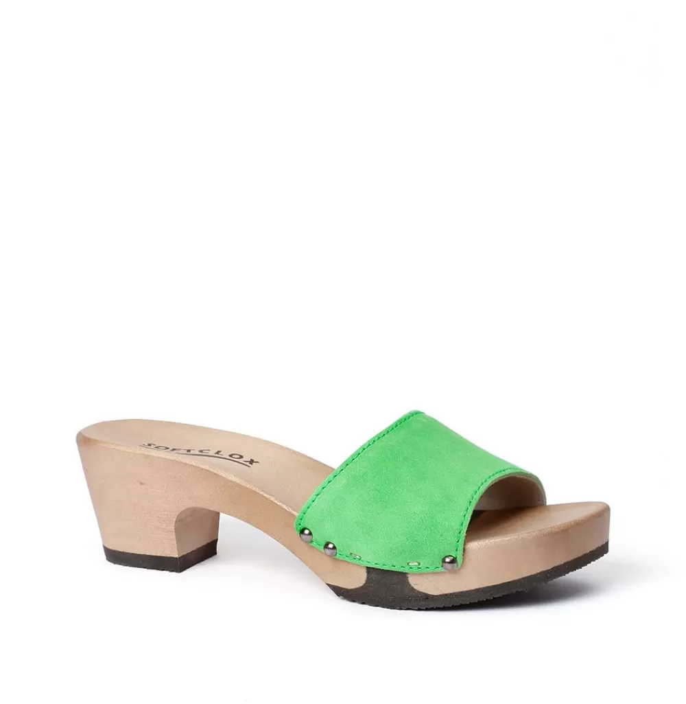 SOFTCLIX Kelly Kaschmir Green (Hazelnut)<Frau Pantoletten