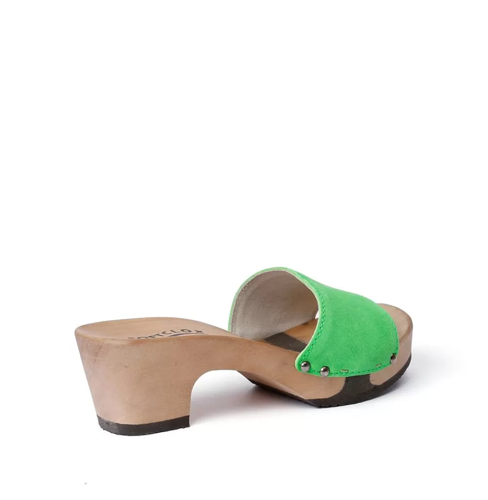 SOFTCLIX Kelly Kaschmir Green (Hazelnut)<Frau Pantoletten