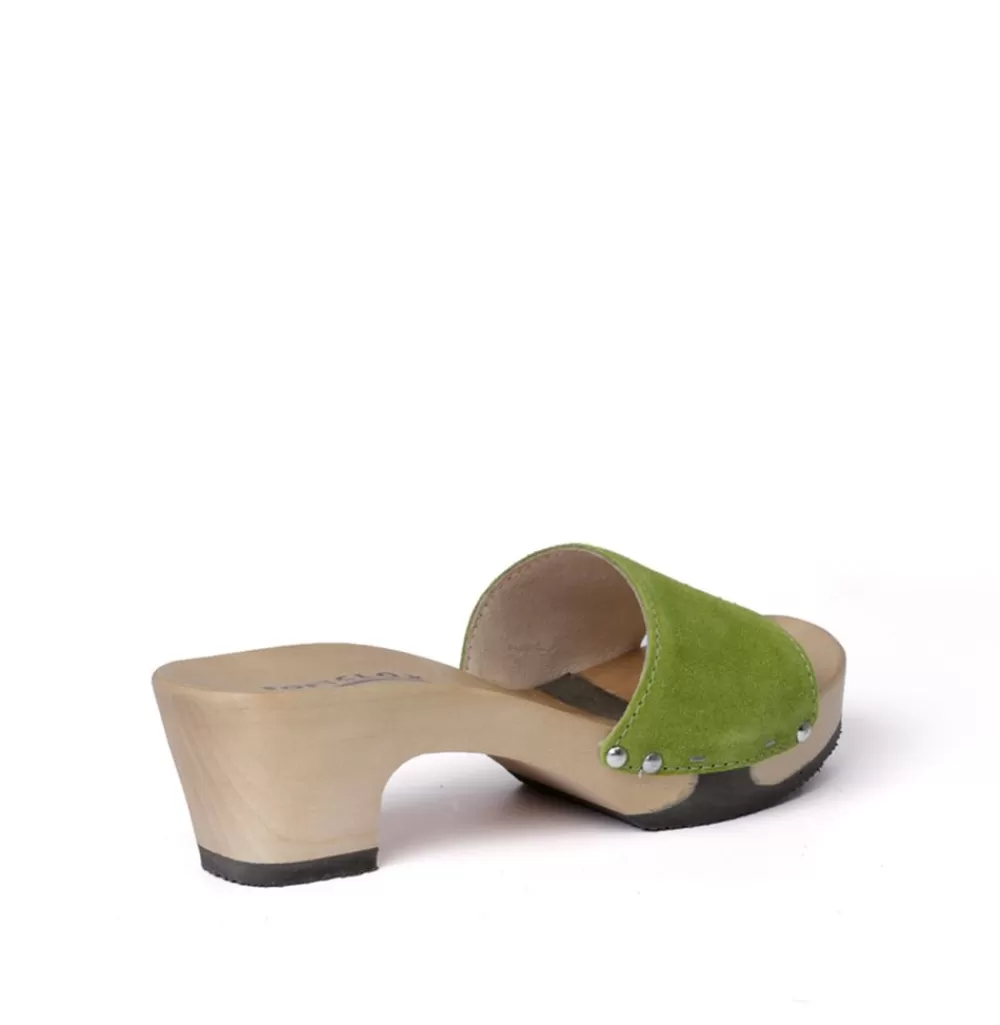 SOFTCLIX Kelly Kaschmir Kiwi (Hazelnut)<Frau Pantoletten
