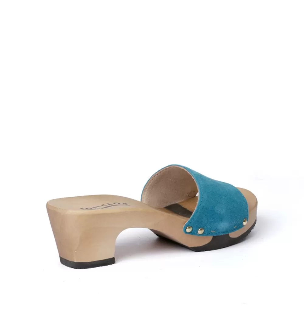 SOFTCLIX Kelly Kaschmir Pacificgreen (Hazelnut)<Frau Pantoletten
