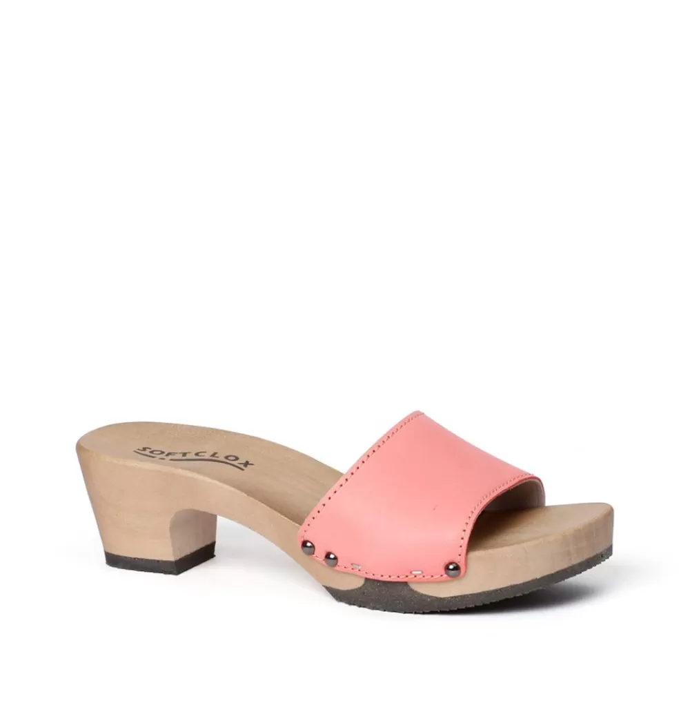 SOFTCLIX Kelly Nappa Peach (Hazelnut)<Frau Pantoletten