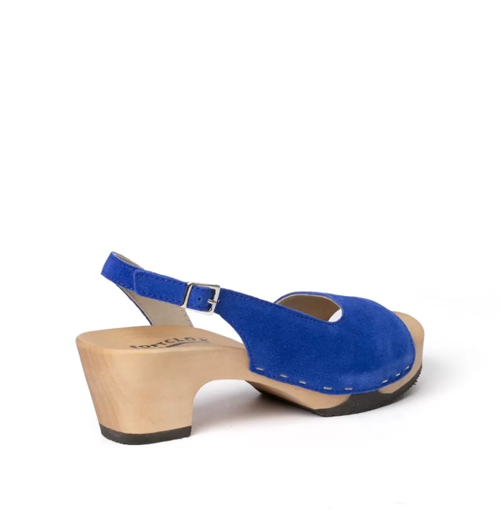 SOFTCLIX Konny Kaschmir Blue Orchid (Hazelnut)<Frau Sandaletten