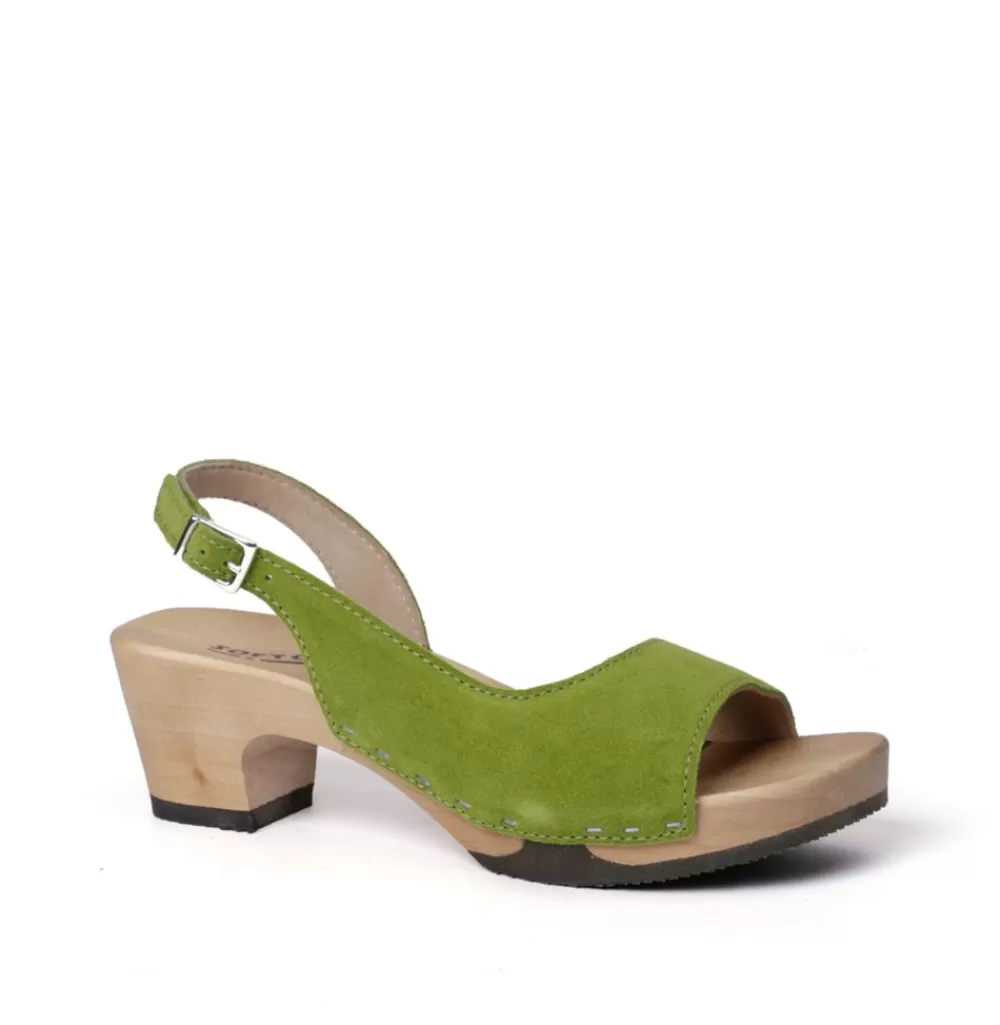 SOFTCLIX Konny Kaschmir Kiwi (Hazelnut)<Frau Sandaletten