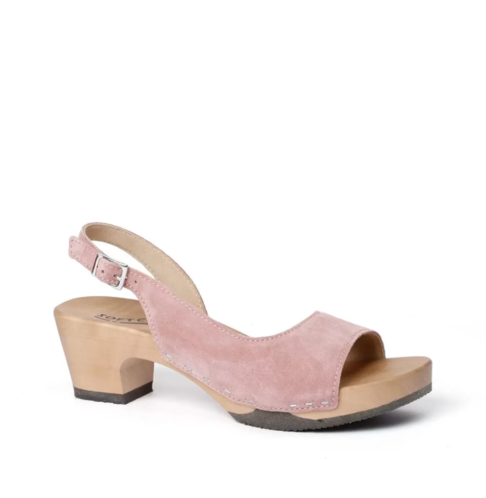 SOFTCLIX Konny Kaschmir Rose (Hazelnut)<Frau Sandaletten