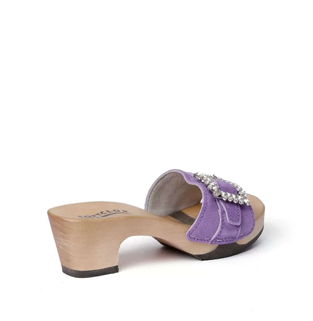 SOFTCLIX Kosima Kaschmir Violett (Hazelnut)<Frau Pantoletten