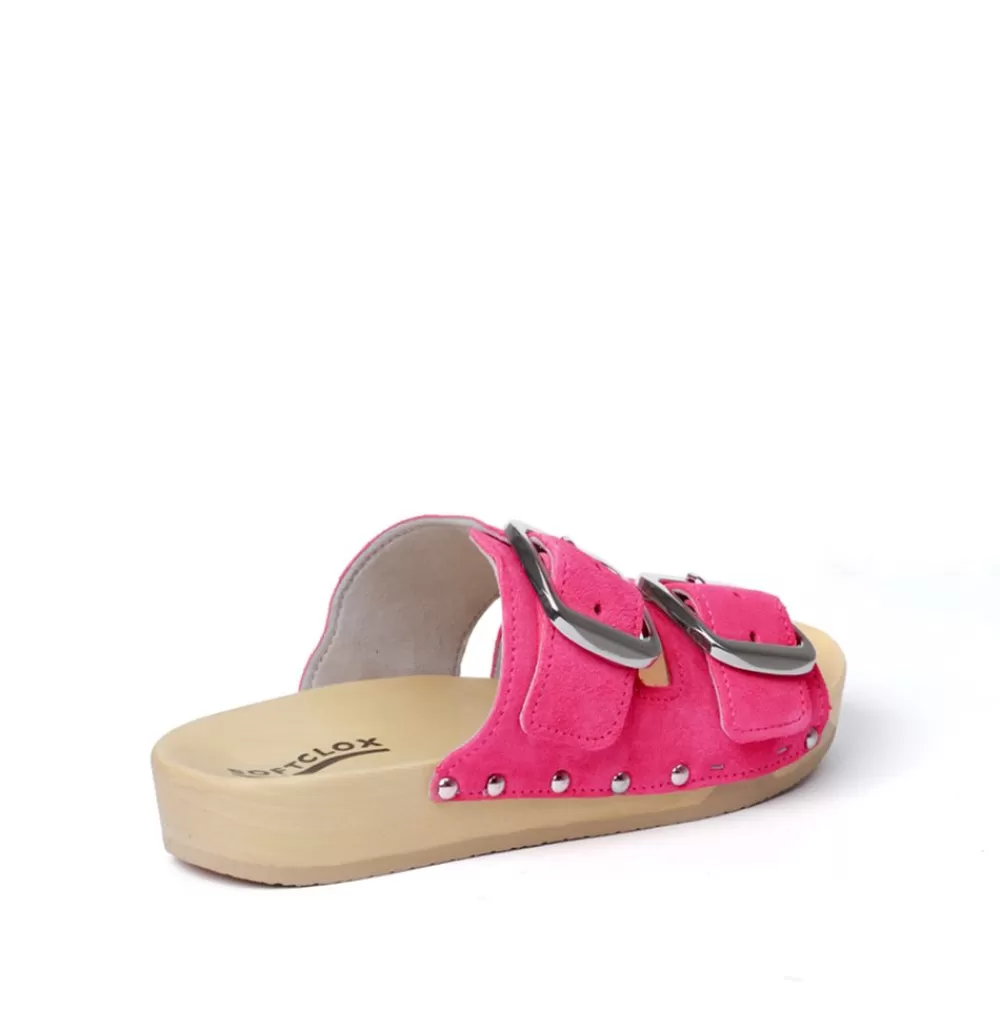 SOFTCLIX Lena Kaschmir Pure Pink (Natur)<Frau Pantoletten