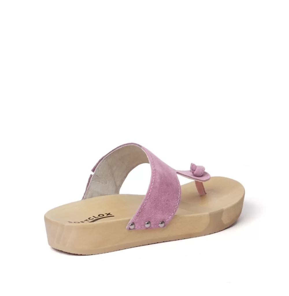 SOFTCLIX Lola Kaschmir Lilac (Natur)<Frau Pantoletten