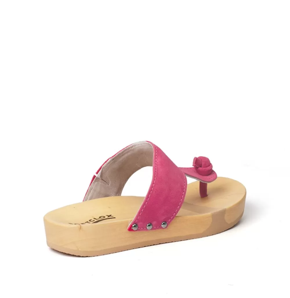 SOFTCLIX Lola Kaschmir Pink Kiss (Natur)<Frau Pantoletten