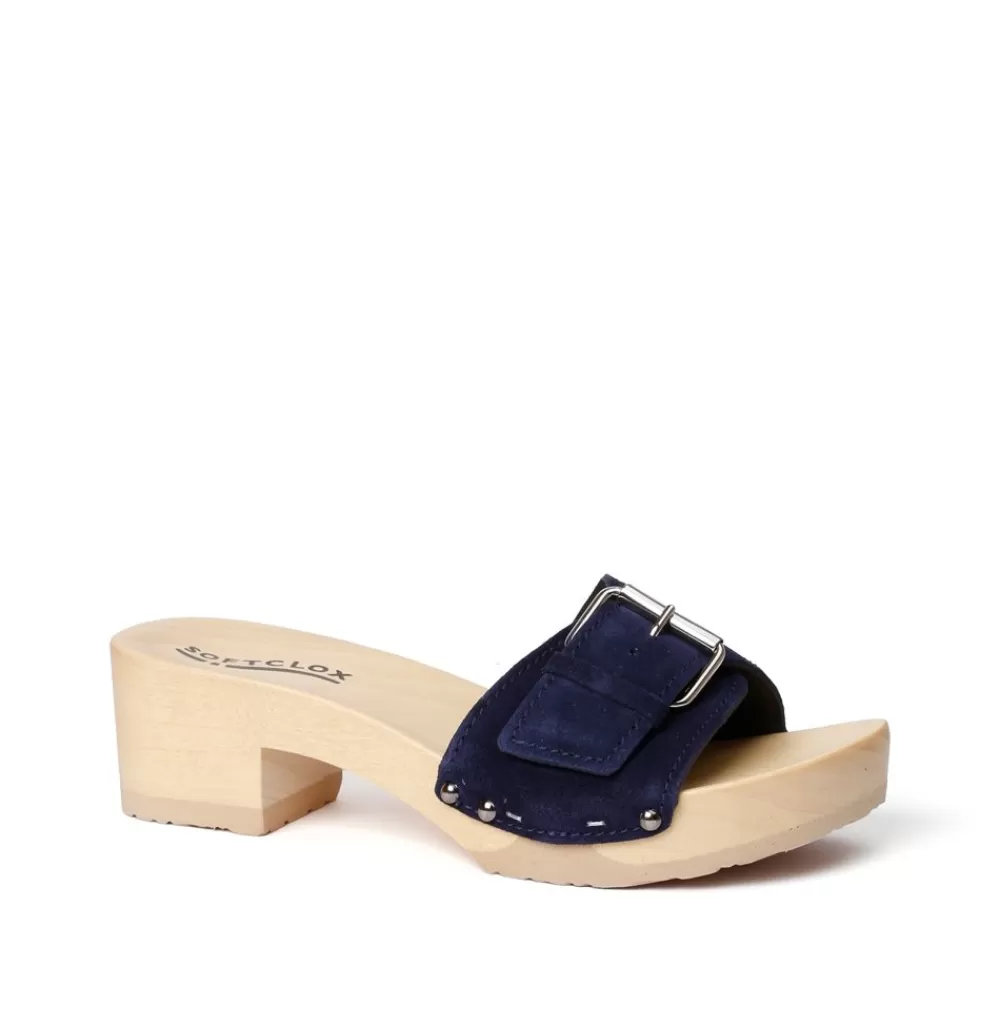 SOFTCLIX Pali Kaschmir Midnight (Natur)<Frau Pantoletten