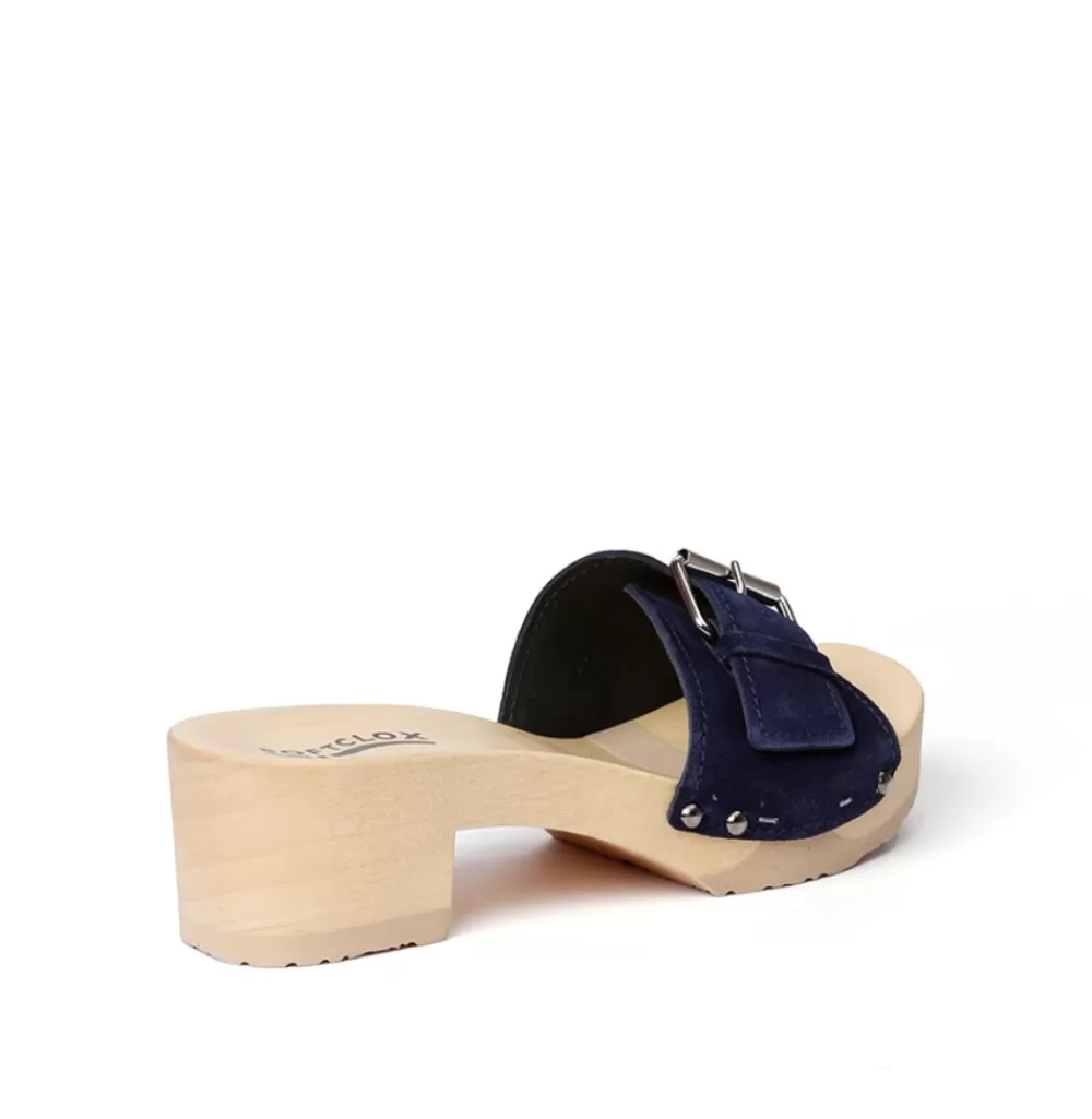 SOFTCLIX Pali Kaschmir Midnight (Natur)<Frau Pantoletten