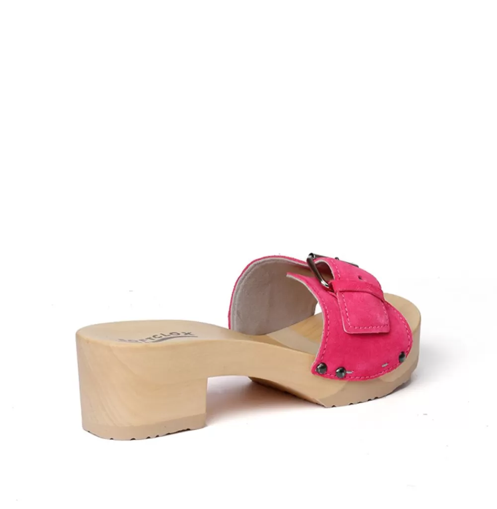 SOFTCLIX Pali Kaschmir Pink Kiss (Natur)<Frau Pantoletten