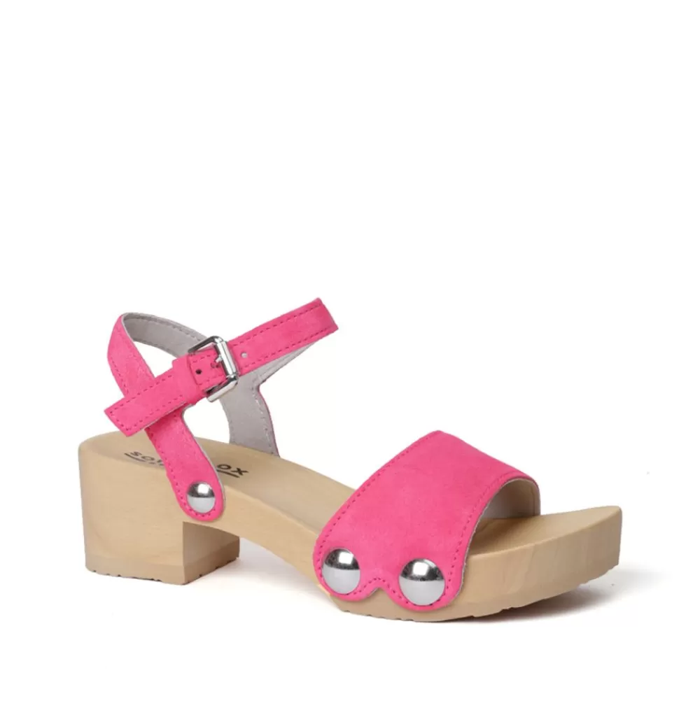 SOFTCLIX Penny Kaschmir Pure Pink (Natur)<Frau Sandaletten