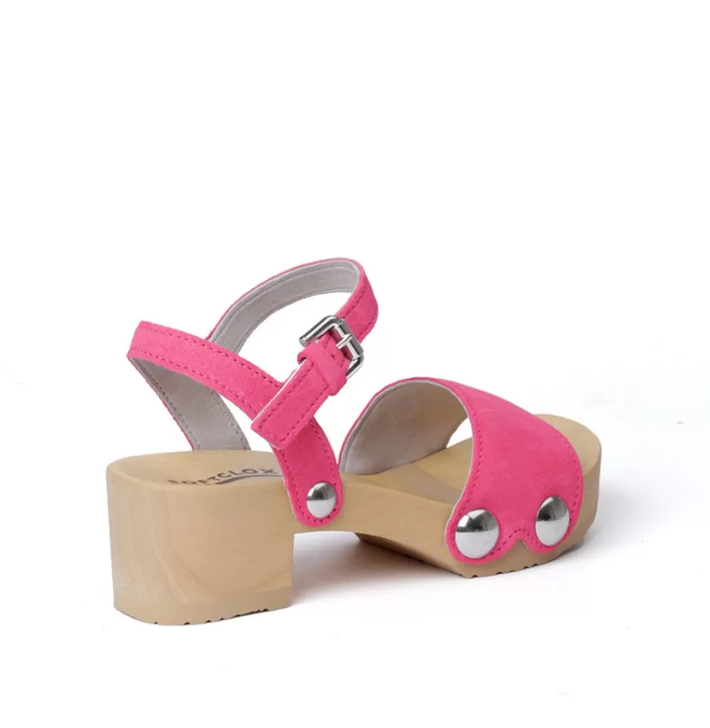 SOFTCLIX Penny Kaschmir Pure Pink (Natur)<Frau Sandaletten