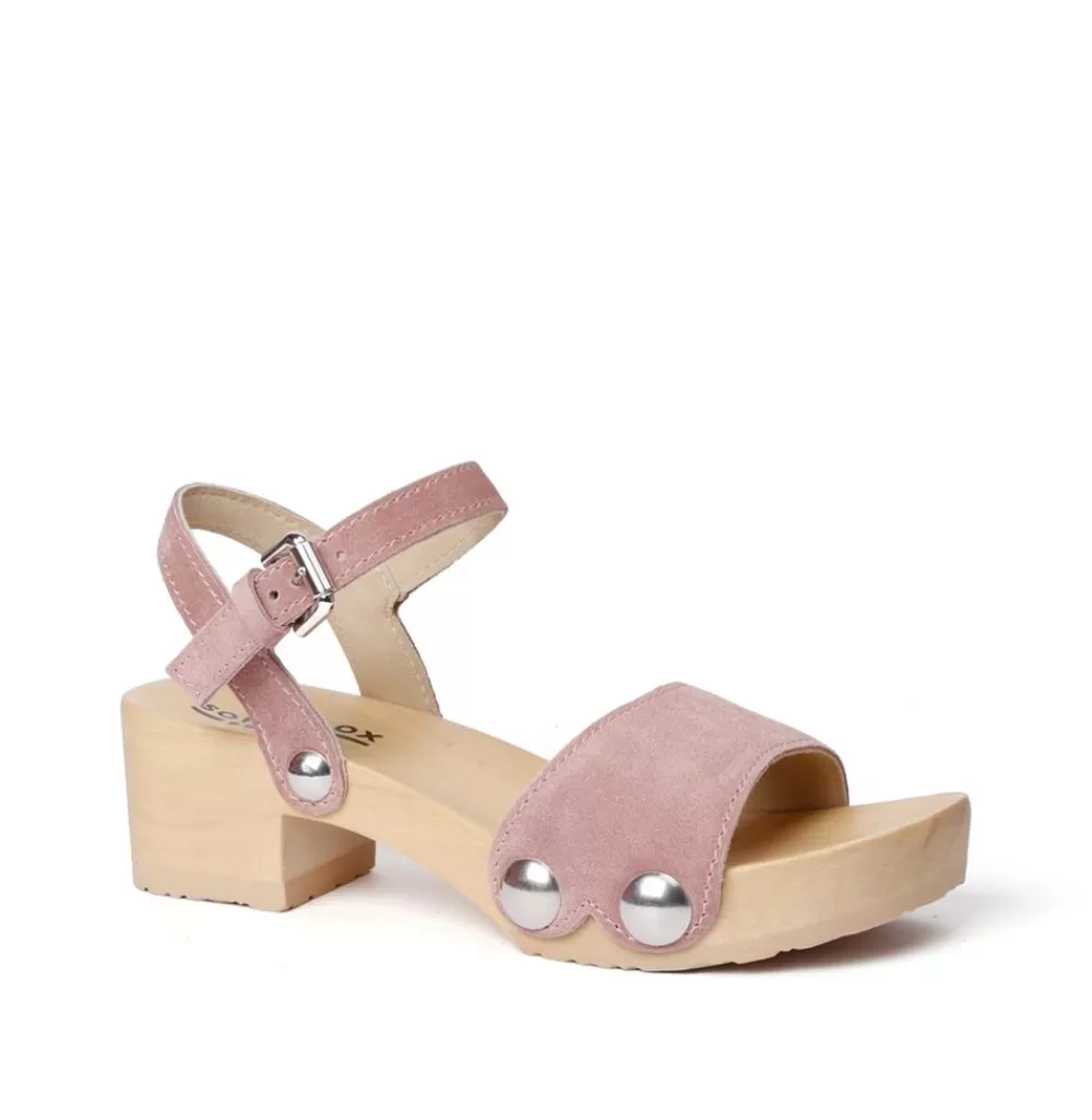 SOFTCLIX Penny Kaschmir Rose (Natur)<Frau Sandaletten