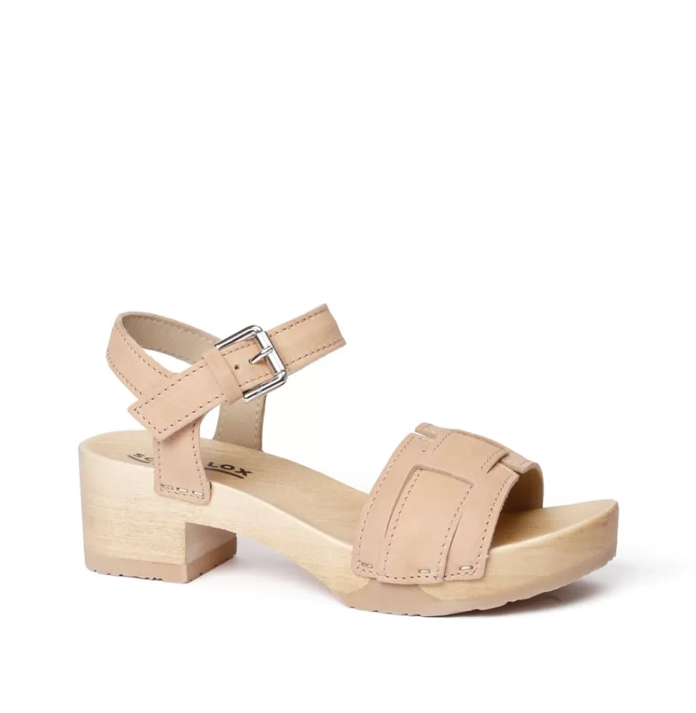 SOFTCLIX Peppina Buttero Sahara (Natur)<Frau Sandaletten