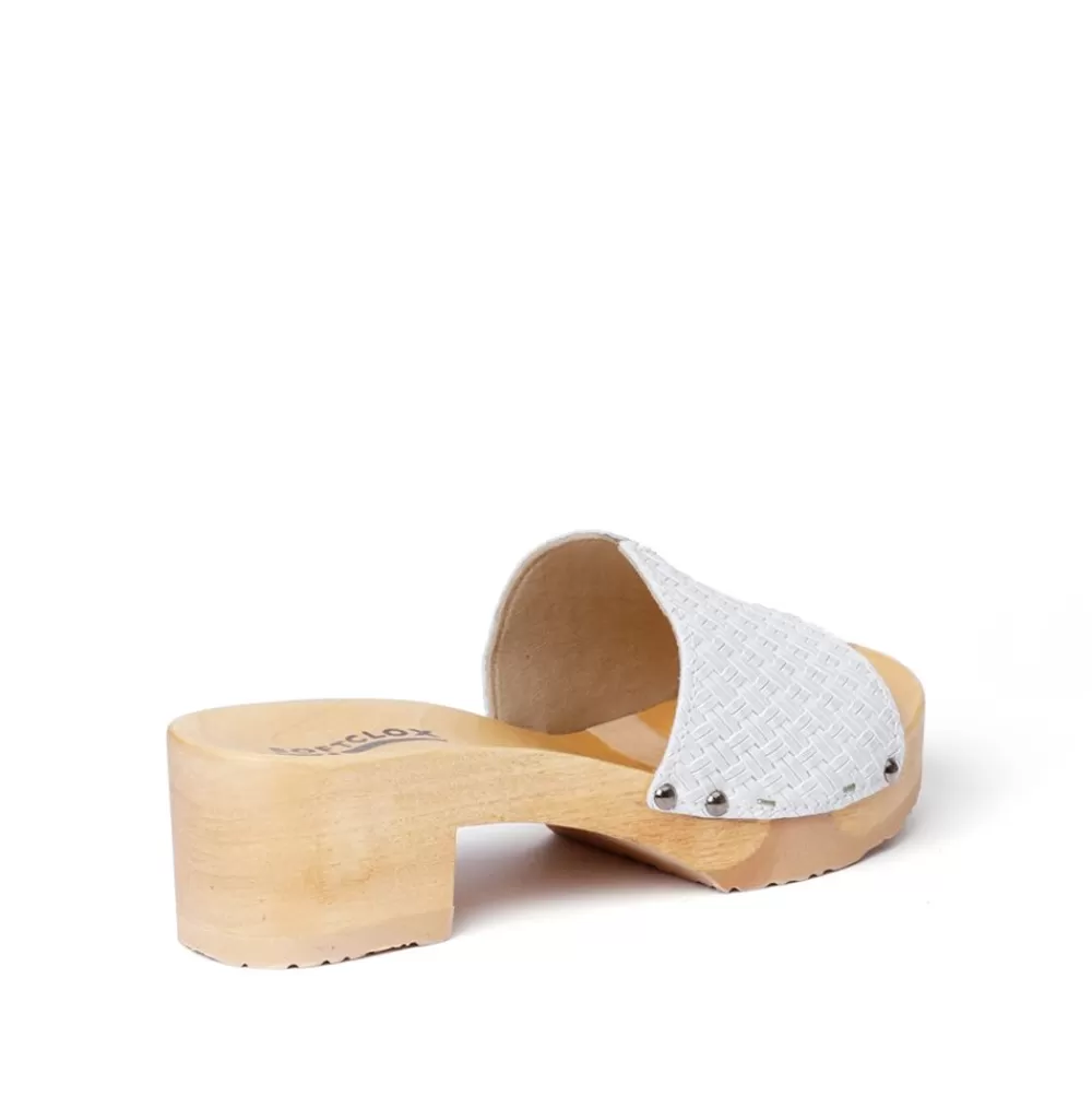SOFTCLIX Pirella Twist Bianco (Natur)<Frau Pantoletten
