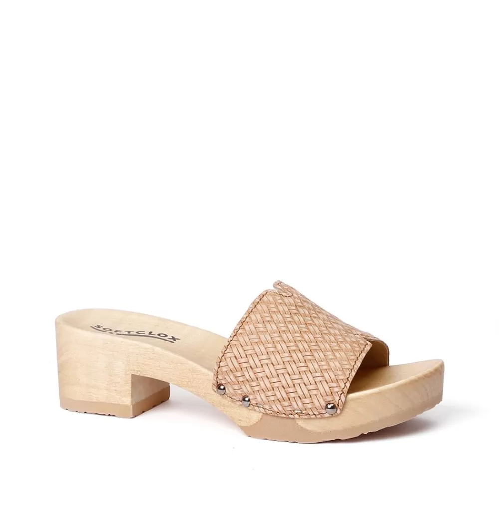 SOFTCLIX Pirella Twist Cappuccino (Natur)<Frau Pantoletten