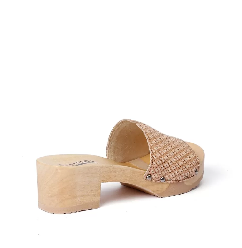 SOFTCLIX Pirella Twist Cappuccino (Natur)<Frau Pantoletten