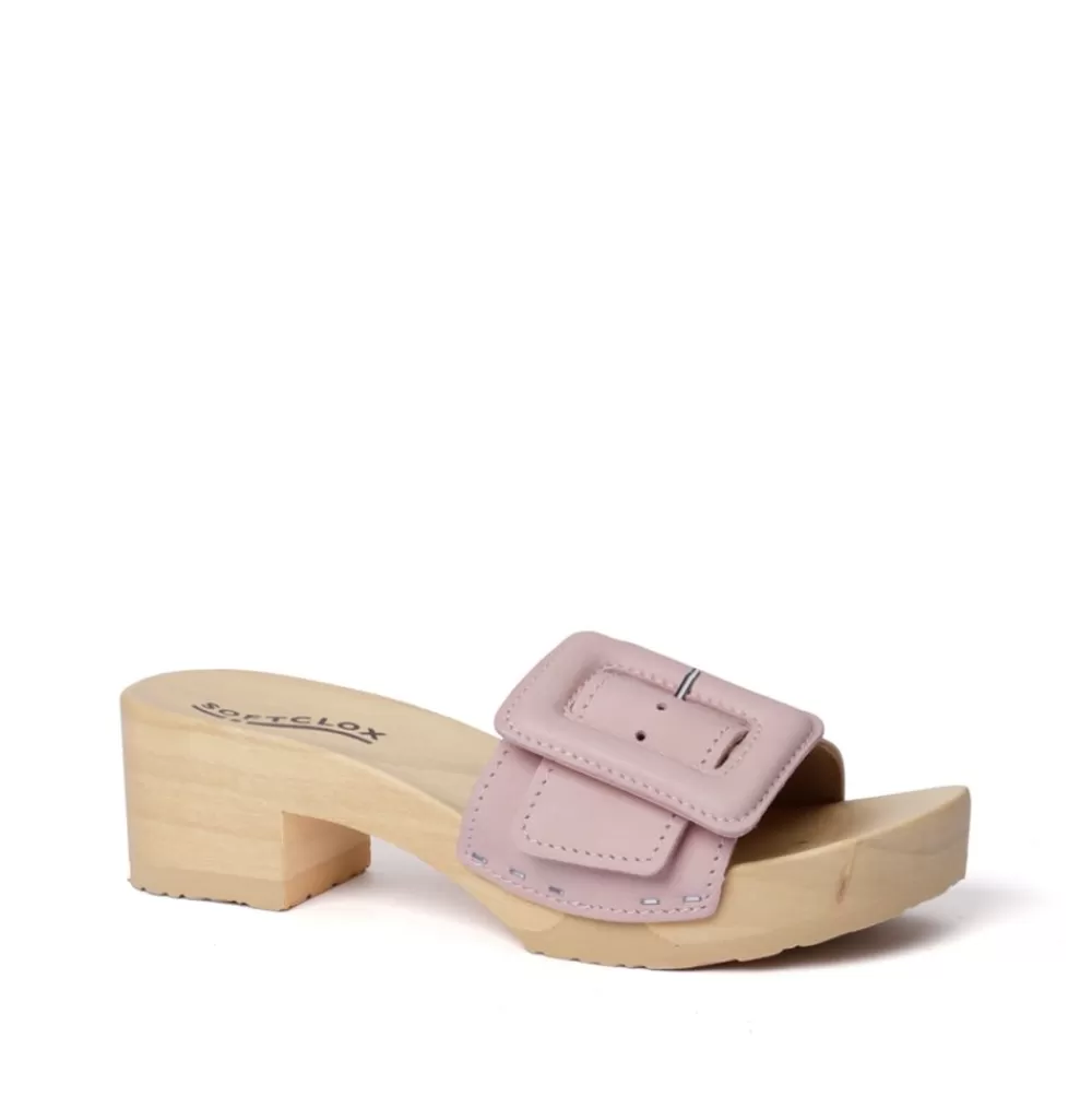 SOFTCLIX Pita Nappa Blush (Natur)<Frau Pantoletten