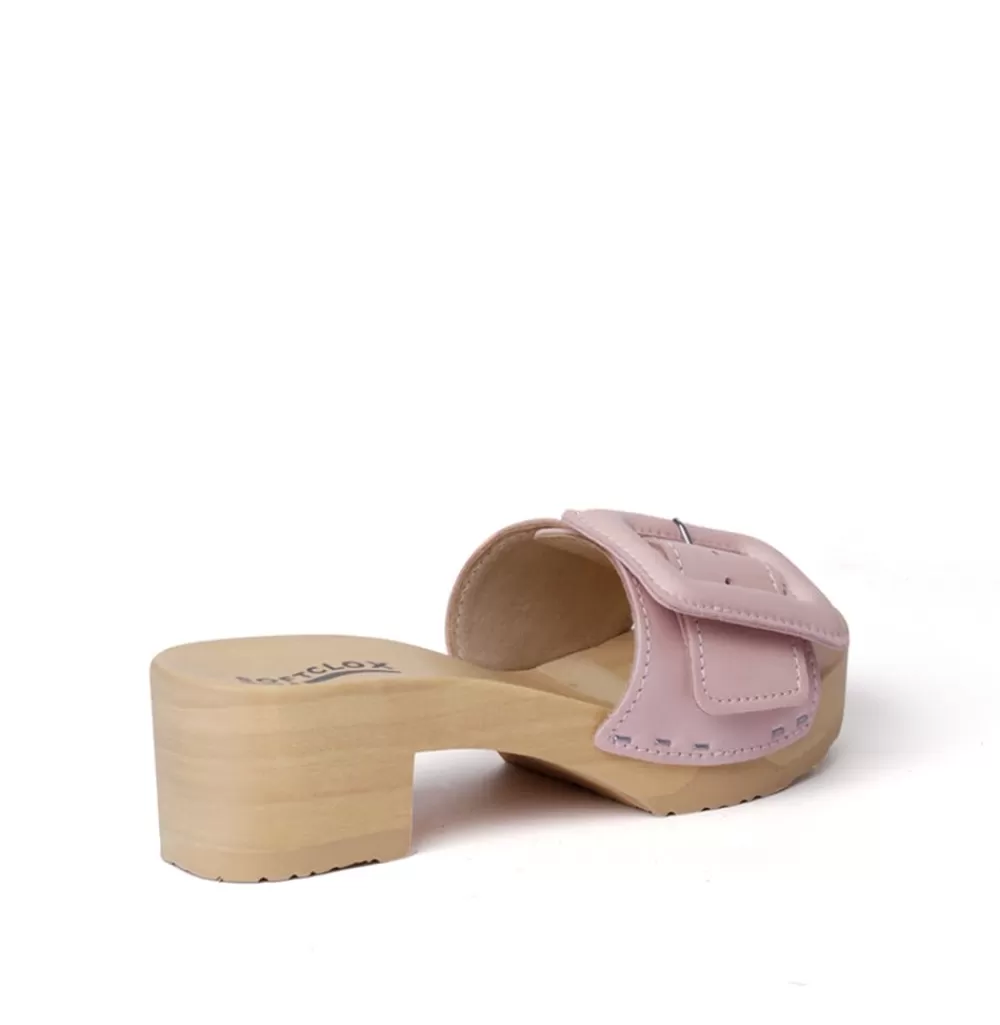 SOFTCLIX Pita Nappa Blush (Natur)<Frau Pantoletten