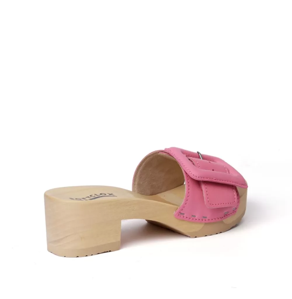 SOFTCLIX Pita Nappa Bubblegum (Natur)<Frau Pantoletten