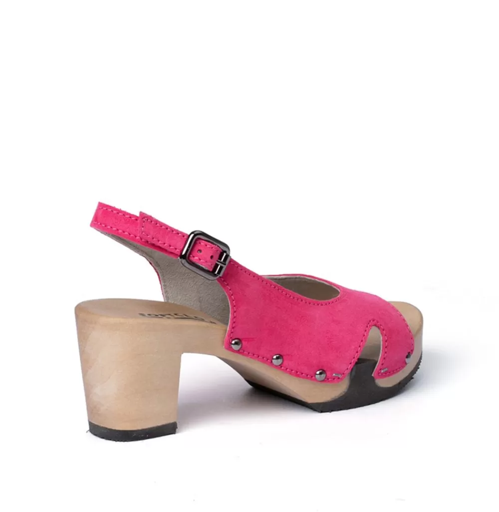 SOFTCLIX Raike Kaschmir Pink Kiss (Hazelnut)<Frau Sandaletten
