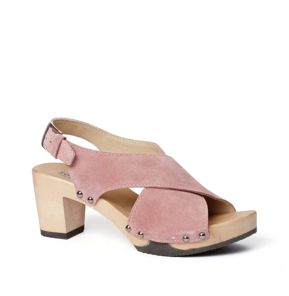 SOFTCLIX Riana Kaschmir Rose (Hazelnut)<Frau Sandaletten