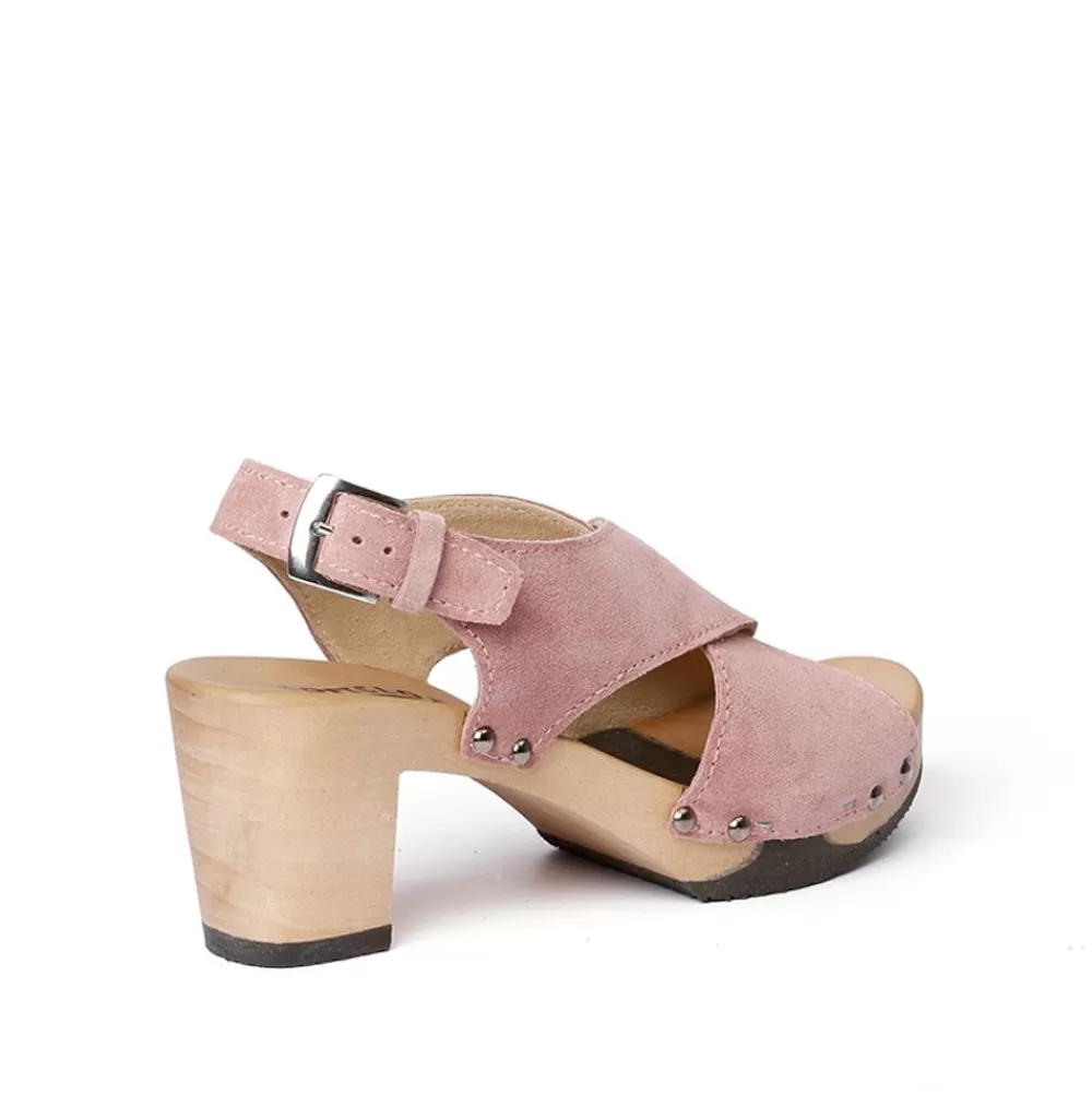 SOFTCLIX Riana Kaschmir Rose (Hazelnut)<Frau Sandaletten