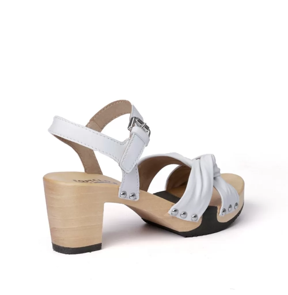 SOFTCLIX Rike Nappa Weis (Hazelnut)<Frau Sandaletten