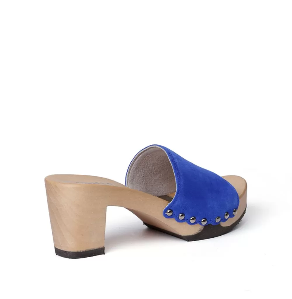 SOFTCLIX Romy Kaschmir Blue Orchid (Hazelnut)<Frau Pantoletten
