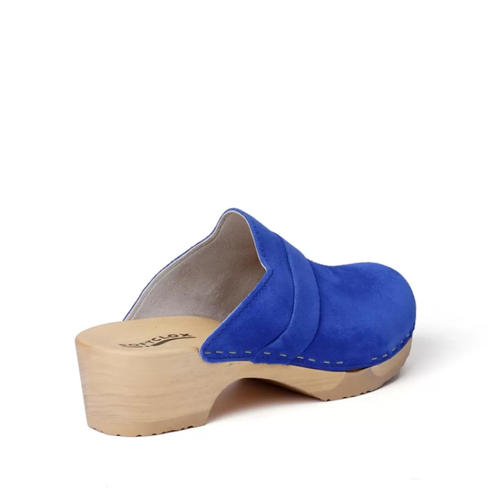 SOFTCLIX Tamina Kaschmir Blue Orchid (Natur)<Frau Clogs