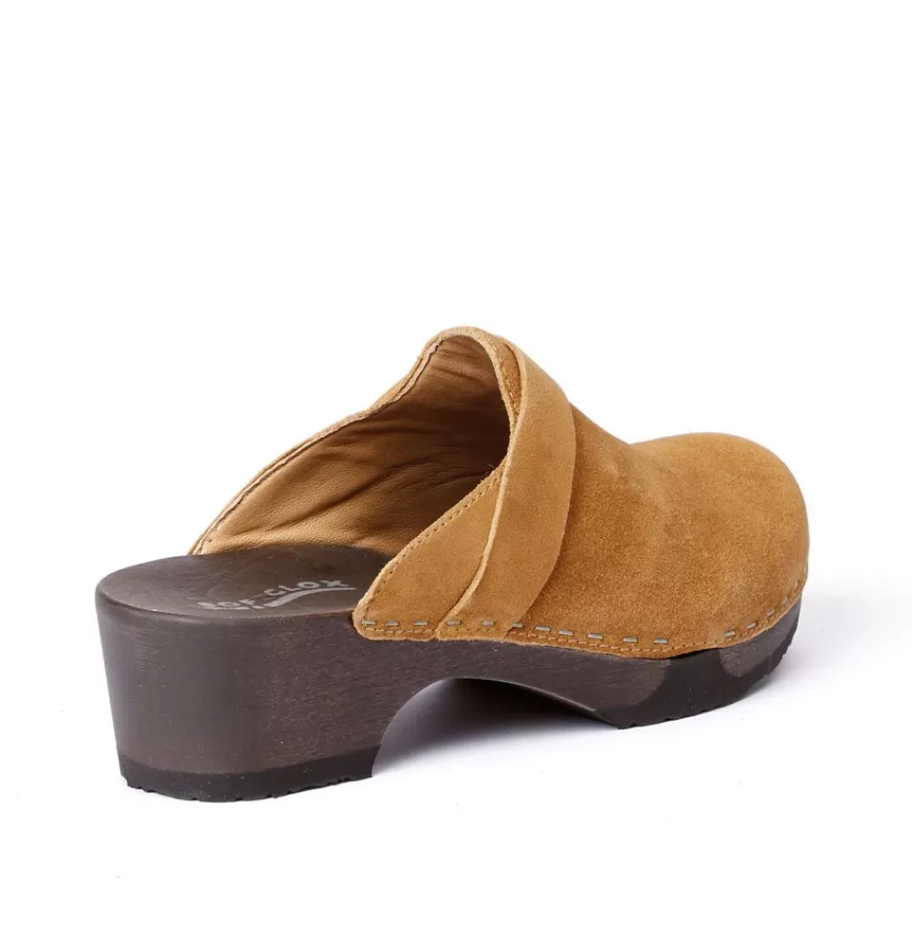 SOFTCLIX Tamina Kaschmir Caramel (Dunkel)<Frau Clogs