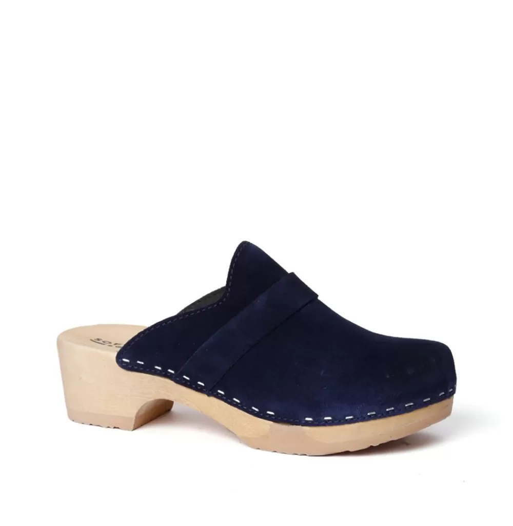 SOFTCLIX Tamina Kaschmir Midnight (Natur)<Frau Clogs