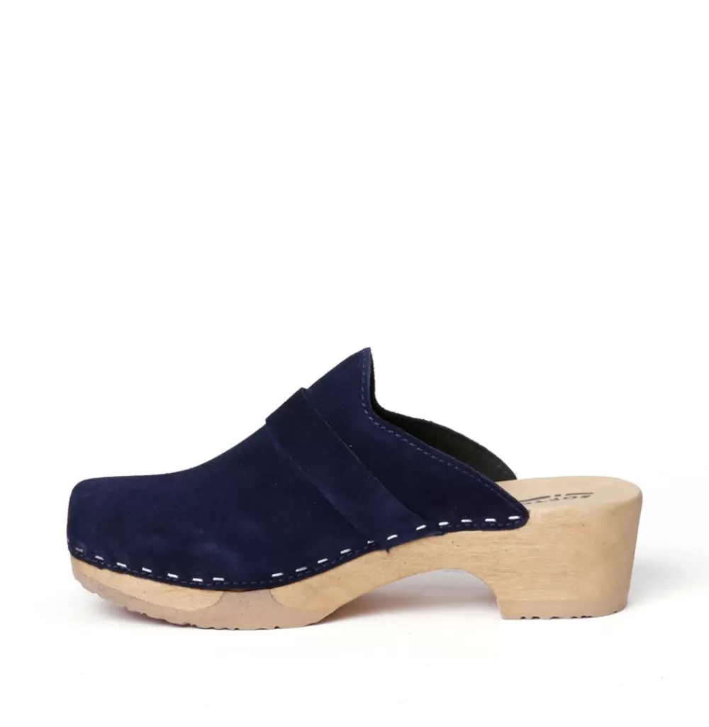 SOFTCLIX Tamina Kaschmir Midnight (Natur)<Frau Clogs